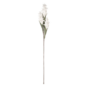Set 8 flori artificiale alb verde 106 cm