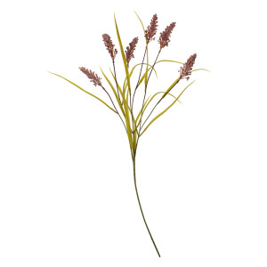Set 6 plante artificiale plastic violet verde 15x5x85 cm