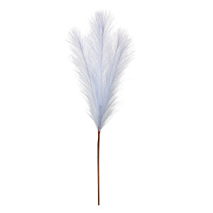 Set 3 flori Pampas artificial alb 2x72 cm