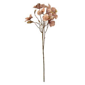 Floare artificiala bej 12x8x72 cm