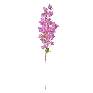 Set 3 flori artificiale violet verzi 15x8x100 cm
