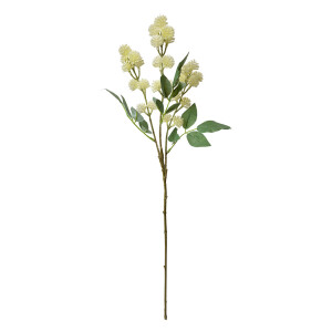 Floare artificiala bej verde 16x7x68 cm