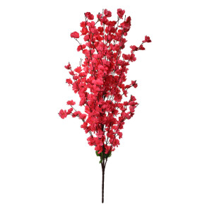 Floare artificiala roz 40x10x100 cm