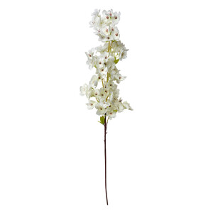 Floare cires alba 16x8x98 cm