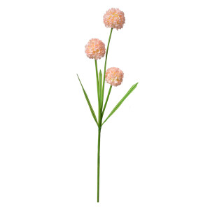 Set 3 flori artificiale verzi roz 12x8x84 cm