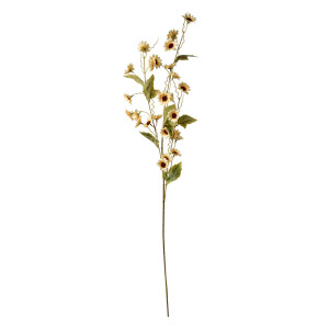 Set 3 flori artificiale galben verde 25x6x107 cm