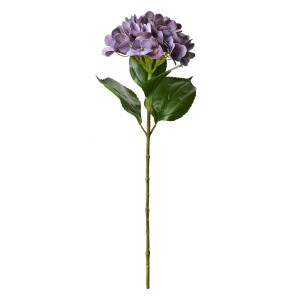 Hortensie artificiala violet verde 16x15x68 cm