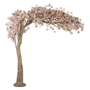 Cires artificial flori roz 150x100x320 cm
