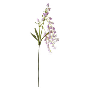 Floare artificiala violet verde 15x6x80 cm