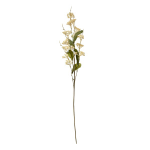 Floare artificiala bej verde 8x6x80 cm