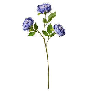 Floare artificiala violet verde 12x8x80 cm