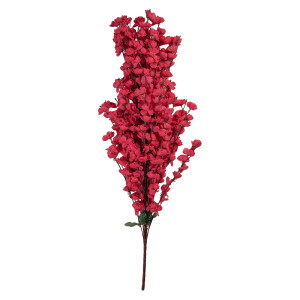 Floare artificiala roz maro 15x10x100 cm