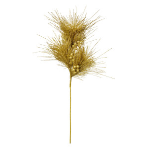 Floare artificiala aurie 25x10x80 cm