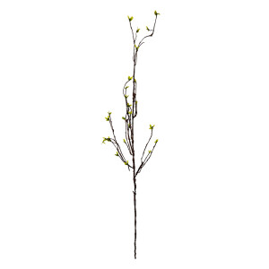 Floare artificiala verde maro 8x5x116 cm
