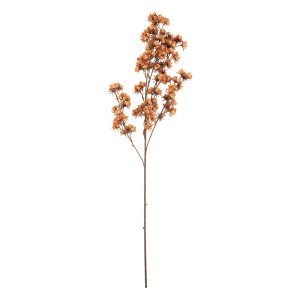 Floare artificiala portocalie 10x10x86 cm