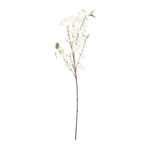 Floare artificiala alba verde 10x12x90 cm