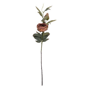 Floare artificiala roz verde 14x14x83 cm