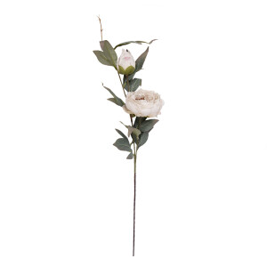 Floare artificiala alba verde 14x14x83 cm