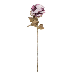 Floare artificiala violet verde 14x14x70 cm