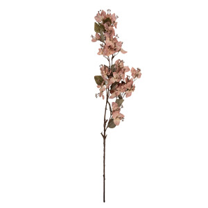 Floare artificiala roz verde maro 10x15x101 cm