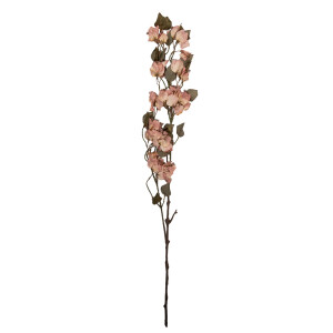 Floare artificiala roz pudrat verde 12x15x110 cm