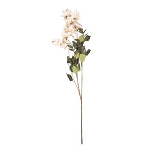 Floare artificiala alba verde 14x14x120 cm