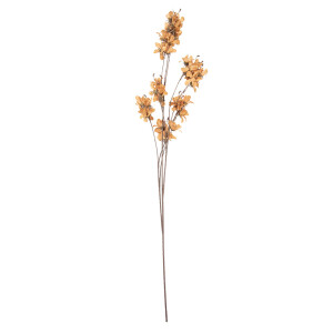 Floare artificiala galbena maro 14x16x120 cm