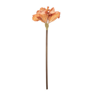 Floare artificiala portocalie maro 16x16x65 cm