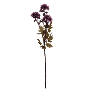 Floare artificiala violet maro 6x10x80 cm