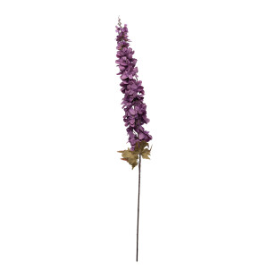Floare artificiala violet verde maro 8x8x124 cm