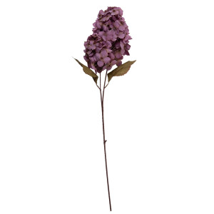 Hortensie artificiala violet maro 12x12x90 cm