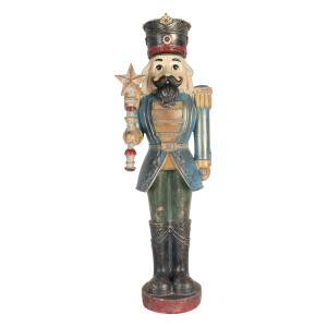 Figurina Spargatorul de Nuci polirasina multicolora 21x15x60 cm