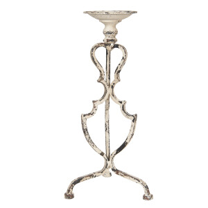 Sfesnic fier bej antichizat 25x21x51 cm