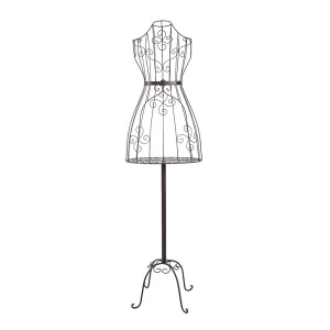 Manechin fier maro 41x30x152 cm