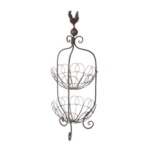 Cos fier negru 26x72 cm