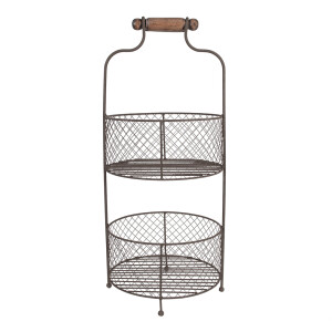 Cos depozitare fier maro 25x59 cm
