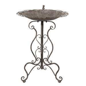 Hranitoare pasari fier maro 52x76 cm