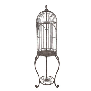 Colivie decorativa fier maro 52x187 cm