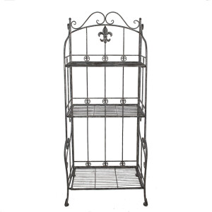 Raft 3 polite fier gri 60x42x150 cm