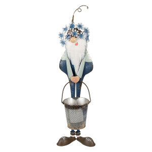 Figurina Gnom metal 19x18x67 cm
