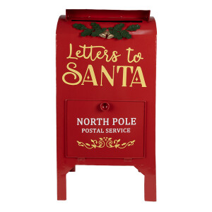 Cutie Postala Craciun fier multicolor 33x26x67 cm