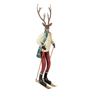 Figurina Ren metal multicolor 19x15x65 cm