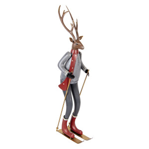 Figurina Ren multicolor metal 19x15x65 cm