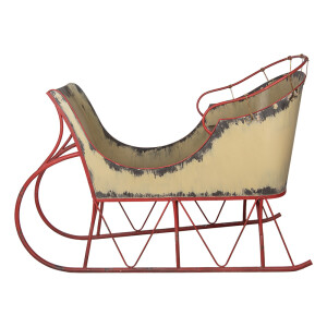 Saniuta decorativa metal multicolor 156x73x104 cm