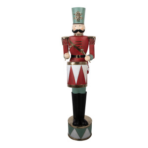 Figurina Spargatorul de Nuci metal multicolor 33x33x121 cm