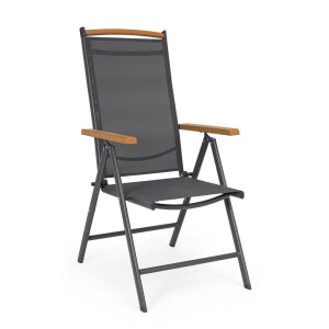 Set 4 scaune recliner gradina Niagara 55x68x109h