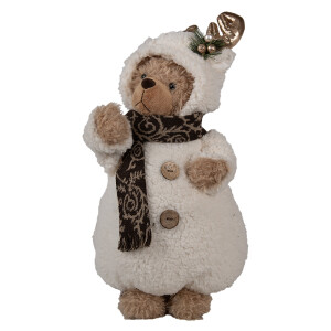 Figurina Ursulet textil multicolor 22x16x40 cm