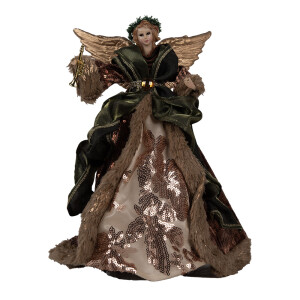 Figurina Inger textil multicolor 16x10x28 cm
