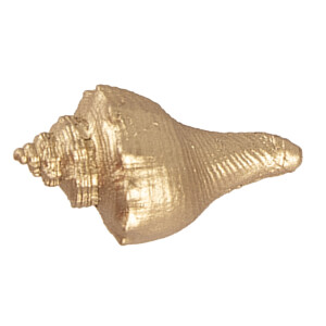 Set 2 butoni mobilier polirasina aurie Scoica 5x3x3 cm