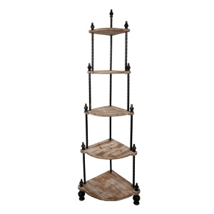 Raft fier lemn 45x45x184 cm